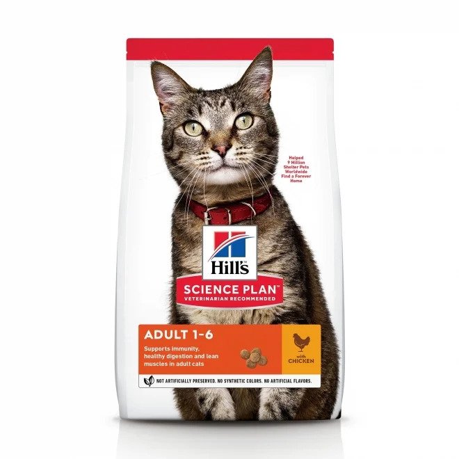 Hill's Science Plan Cat Adult Chicken<br />
